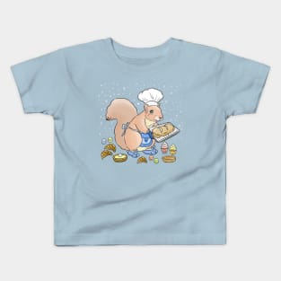 Squirrel baker Kids T-Shirt